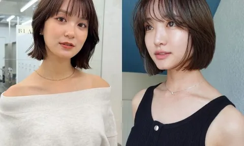 4 kiểu tóc ngắn đón Tết cực hợp mặt tròn, chị em cắt xong là "nâng cấp" diện mạo, ai nhìn cũng khen