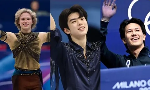 Những nam thần sân băng gây sốt tại Olympic 2026