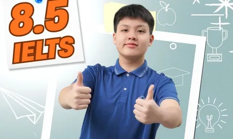 Một học sinh lớp 9 Hà Nội đạt 8.5 IELTS