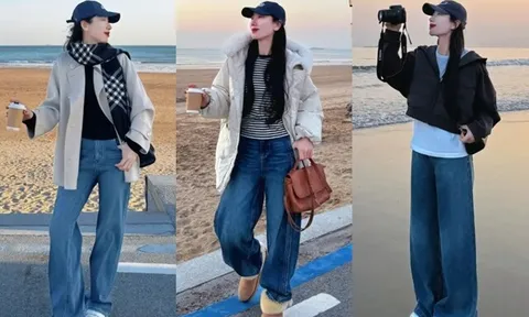 Chưa kịp giảm cân trước Tết nhưng trông vẫn gầy nhờ công thức phối đồ giúp chị em như "nhẹ đi" hẳn 4-5kg