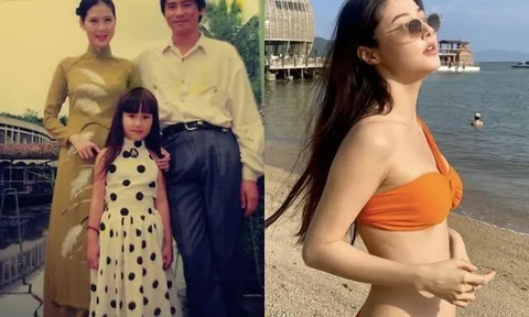 Bé gái xinh xắn bị nhầm là con "nữ hoàng ảnh lịch", sau thành mỹ nhân 3 vòng hoàn hảo, lấy chồng gia tộc thượng lưu