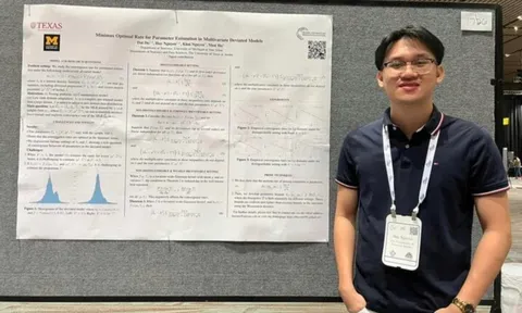 Chàng trai Việt 27 sở hữu 26 công trình AI, nhận giải thưởng tại Mỹ