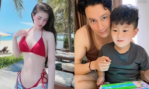 DV Việt Anh mừng sinh nhật 9 tuổi của con trai, vợ cũ hot girl cũng đăng dòng trạng thái gây chú ý