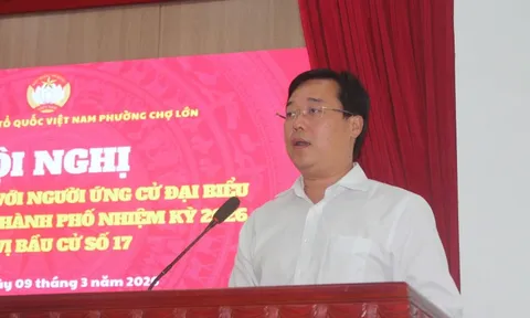 Cử tri phường Chợ Lớn mong đảm bảo an sinh, xây dựng thành phố không ma túy