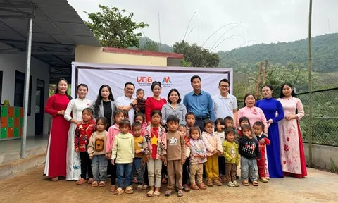 Quỹ Kiến tạo Ước mơ hỗ trợ hơn 1,5 tỷ đồng cải tạo hai điểm trường mầm non vùng cao Điện Biên