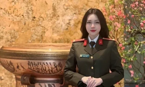 Nữ thượng úy 9x tài sắc là Gương mặt trẻ Công an Thủ đô tiêu biểu 2025