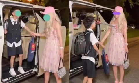 Mẹ 40 tuổi lái siêu xe đến trường đón con, thấy mẹ đứa trẻ thở dài: Mẹ đừng ăn mặc kỳ lạ như vậy được không?