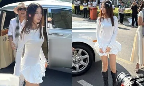 Nữ sinh xinh như Hoa hậu đi xe Rolls-Royce chục tỷ đến trường ở TP.HCM, đi hát để thỏa đam mê, cát xê chỉ làm từ thiện