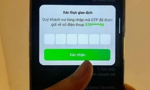 Vì sao không nên nhận mã OTP qua tin nhắn SMS?
