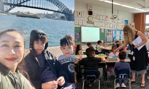 Du học trời Tây, 2 sao Việt vẫn để con dùng tên tiếng Việt đi học, có bé gặp tình huống "dở khóc dở cười"