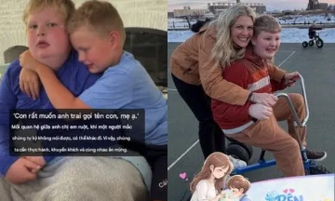 Sau 5 năm bị "ngó lơ", em trai bật khóc khi lần đầu được anh mắc tự kỷ gọi tên