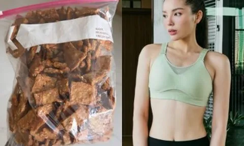 Món bim bim "ăn nhiều không lo béo bụng" được Kỳ Duyên yêu thích