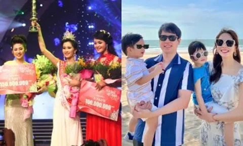 Top 3 Hoa hậu Việt Nam có hôn nhân viên mãn: "Thần tiên tỷ tỷ" sinh 3 con, duy nhất 1 người thi quốc tế