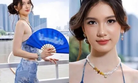 Em gái 19 tuổi của thủ môn Lâm Tây "đổ bộ" sàn catwalk: Visual sáng bừng, là tân binh mà thần thái không kém ai