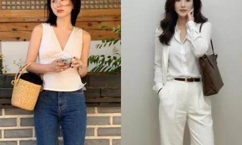 5 kiểu quần dài siêu hợp áo trắng: Cứ diện nguyên set là đẹp ngay, nhìn có gu lại không lo lỗi mốt