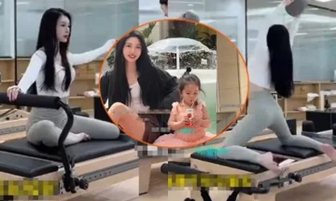 "Hot girl phòng gym" khiến nhiều người không tin đã làm bà ngoại U40, lúc nào cũng phải giải thích "Đây là cháu tôi!"