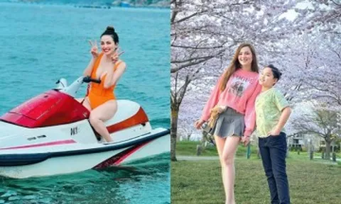 Hoa hậu Việt xót xa khi con trai đi học ở Canada bị bạn học đánh