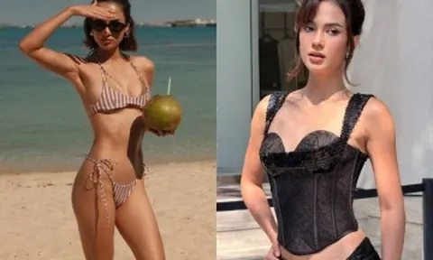 "Cháu gái Tăng Thanh Hà" diện bikini nóng bỏng khoe dáng đẹp mê, lần đầu thi Hoa hậu đã lọt Top 5