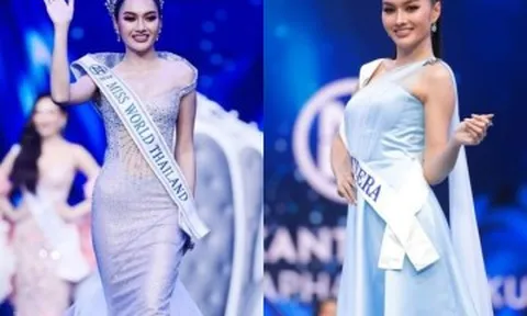 Sắc vóc tân Miss World Thailand