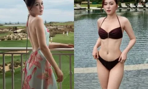 Hoa hậu Việt diện bikini khoe dáng nuột nà hút nghìn like, cả Lương Thuỳ Linh và Ý Nhi đều hết lời khen ngợi