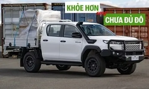 Toyota Hilux thêm bản 'nặng đô' đấu Ford Ranger Super Duty, nhưng có một điểm trừ