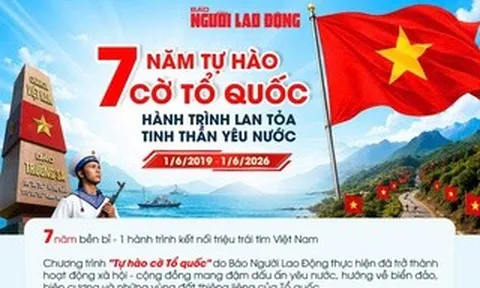 Tự hào cờ Tổ quốc: 7 năm bền bỉ – 1 hành trình kết nối triệu trái tim Việt Nam