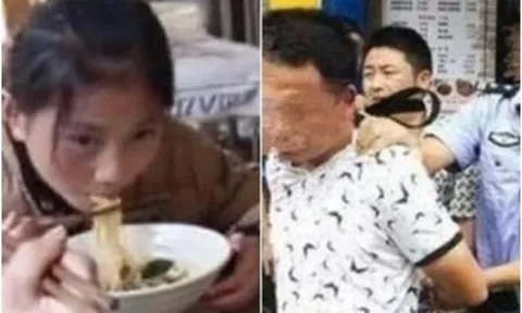 Đi ăn hàng cùng bố, bé gái gọi 4 món, chủ nhà hàng đọc xong âm thầm báo cảnh sát