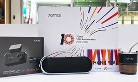 70mai ra mắt A810 Lite cùng chuỗi hoạt động tri ân nhân dịp kỷ niệm 10 năm thành lập