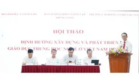 Xây dựng trung học nghề thành hướng giáo dục có chất lượng, có chuẩn mực, có giá trị xã hội