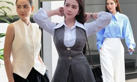 Mỹ nhân phim giờ vàng VTV diện đồ công sở chuẩn "sách mẫu" mặc đẹp: Chị em 30+ xem xong chỉ muốn học theo ngay