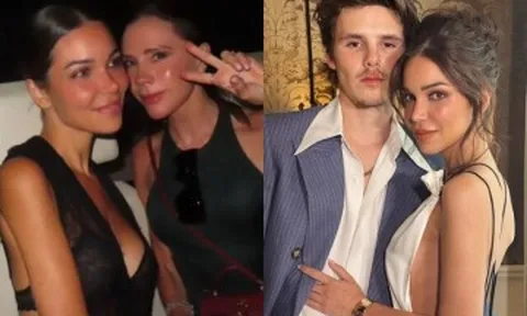 Bạn gái Cruz Beckham học kiểu làm đẹp quen thuộc của Vic