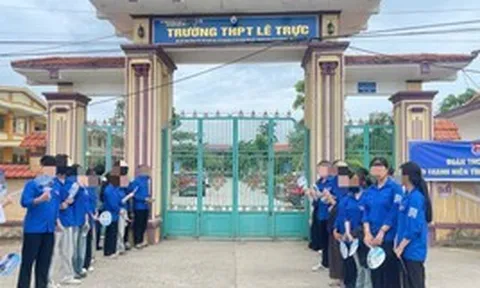 Nghi vấn tiêu cực tại điểm thi ở Quảng Trị: Hiệu trưởng trường Lê Trực nói gì?