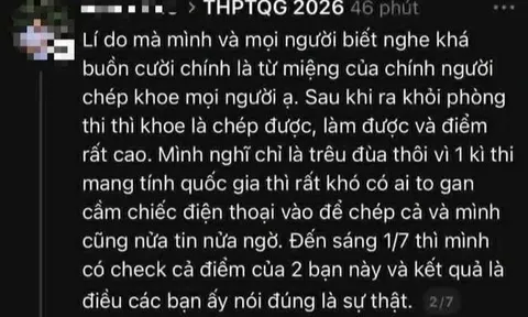Sự thật vụ 2 thí sinh bị tố gian lận thi tốt nghiệp tại Phú Thọ