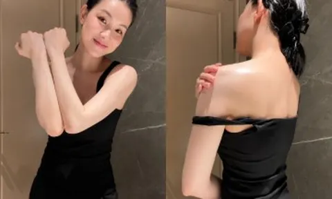 Hoa hậu Thùy Lâm tuổi U40 vẫn giữ được làn da trắng mịn như em bé, tiết lộ bí quyết chăm sóc sau hư tổn