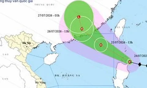 Bão Noul mạnh thêm, 9 tỉnh miền Bắc nguy cơ lũ quét và sạt lở