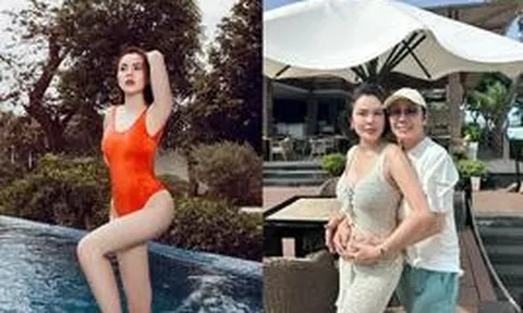 Đại gia có 3 con riêng, quê Vĩnh Long, SN 1979 đính hôn với nam NSƯT đình đám, khen chồng tuyệt vời