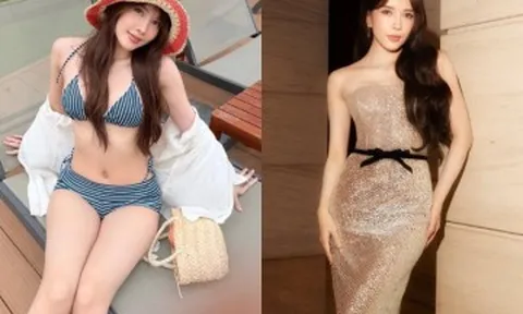 Mỹ nhân Thanh Hóa diện bikini khoe đường cong đẹp hút hồn, 32 tuổi như gái đôi mươi nhờ loạt items trẻ trung