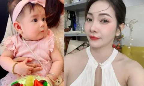 10 năm chờ con sau khi lấy nam DV nổi tiếng, người đẹp TP.HCM 43 tuổi sinh con đầu lòng, em bé giờ đẹp như lai Tây