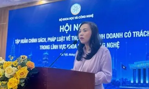 Thúc đẩy thực hành kinh doanh có trách nhiệm trong lĩnh vực khoa học và công nghệ
