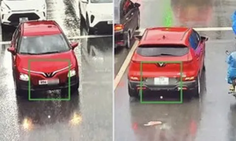 Tài xế ô tô gắn 2 biển số khác nhau 'né' phạt nguội bị xử phạt 23 triệu đồng
