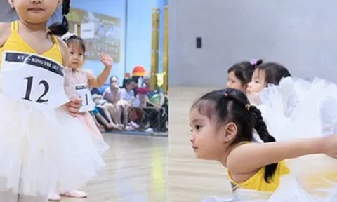 Lisa - con gái Khánh Thi 3 tuổi đã học ballet
