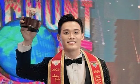Chàng trai cao 1,86m từng là giám đốc marketing trở thành á vương quốc tế