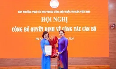 Bổ nhiệm Thư ký Chủ tịch Ủy ban Trung ương Mặt trận Tổ quốc Việt Nam