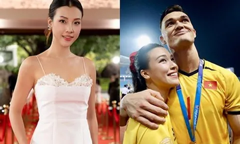 MC Hoàng Oanh tuổi 36 quyến rũ, hạnh phúc ngập tràn bên bạn trai thủ môn