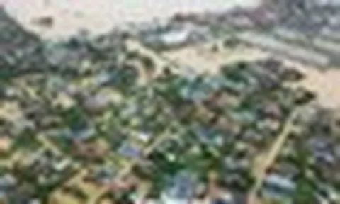 Hình ảnh hơn 8.400 hộ dân ngập trong lũ