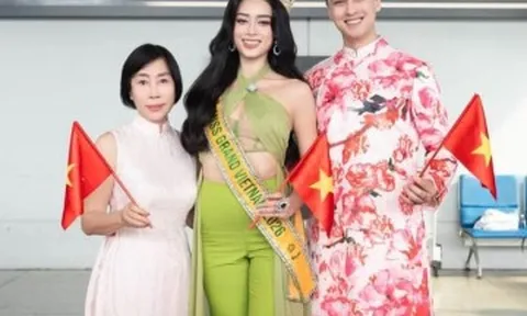 Hoa hậu Emoura Phạm lên đường dự thi Miss Grand International 2026 tại Thái Lan