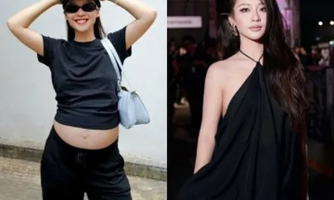 Dung mạo Khả Ngân khi mang thai con đầu lòng