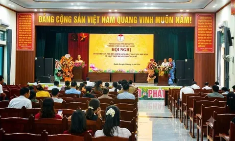 Công bố quyết định thành lập Chi hội Luật gia xã Quỳnh An