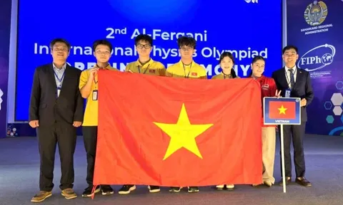 Việt Nam xếp thứ 4 tại Olympic Vật lý quốc tế Al-Fergani