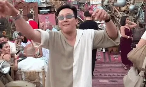 Trấn Thành nhảy cực sung ở Ai Cập, Thủy Tiên lên tiếng tin đồn ly hôn Công Vinh